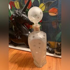 Antique Chicago World's Fair Large Celestial Crystal Decanter
